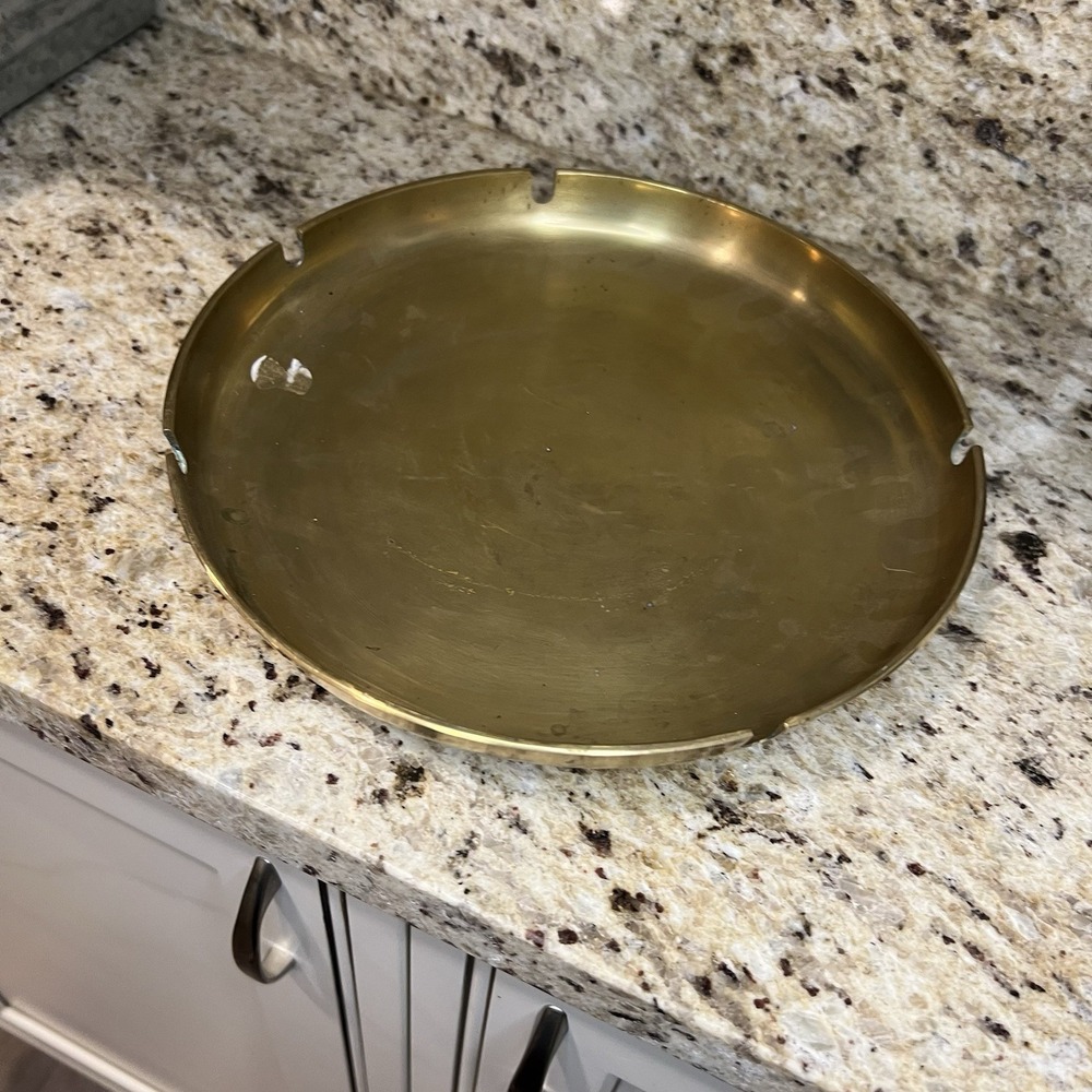 Brass Kore 86 Ashtray‎ Vintage